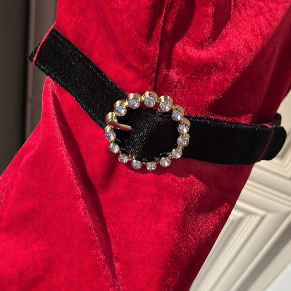 Christmas velour dress size 12 - Picture 4 of 6